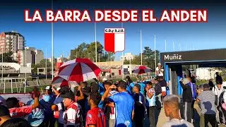 ALIENTAN de LAS VIAS DEL TREN: JUVENTUD UNIDA y SU HINCHADA A PUERTAS CERRADAS