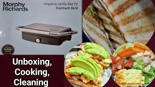 Unboxing Of Imperio Grills SM 72 Contact Grill। How to make sandwich in toaster।