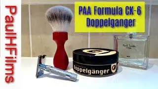 PAA Doppelganger Shaving Soap & DOC DE Razor