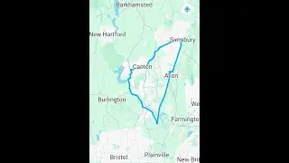 Farmington River Trail  & Farmington Canal Heritage Trail loop
