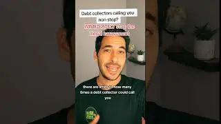 stop illegal harassment from debt collector calls #creditrepairtips #fixcredit #collections #fixcred