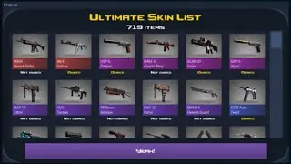 New Case Clicker Update! Ultimate Skin List!