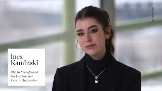 IFM Paris｜Бакалавр наук в области менеджмента в индустрии моды и творчества: Инес Камински