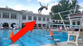 THE WORLD'S BOUNCIEST DIVING BOARDS EVER!