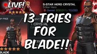 13-кратный пятизвёздочный выпуск Blade Crystal в прямом эфире &mdash; Blade Day 2018 &mdash; Marvel Contest O...