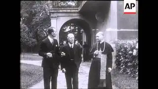 Lord Runciman and Cardinal Caspar
