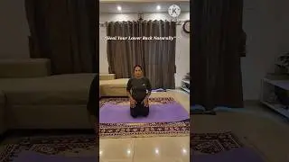 &ldquo;✨Yoga for Low Back Pain Relief- Try these  Gentle Yoga strtches for Lower Back Healing🧘&zwj;♀️&rdquo;