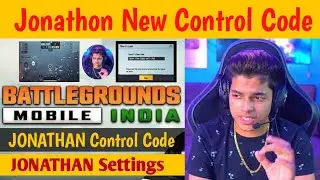 JONATHAN CONTROL CODE | BGMI 2 Finger Settings | Jonathan Control Settings | Jonathan Control | BGMI