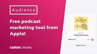 New Apple podcast marketing tool to promote your show 🍎