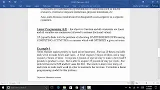 Helen Holmes Example (Algebraic and Excel Solutions)