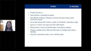 Driving Safety Among Older Adults: A Medical Perspective &mdash; Caregiver Webinar