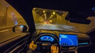 324 л.с. Гибридная мощь! - ЛОНЧ-КОНТРОЛЬ | 2025 BYD Seal U DM-i AWD (Ночной POV)