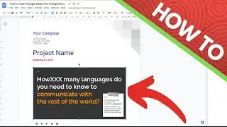 How to Insert Google Slides into Google Docs