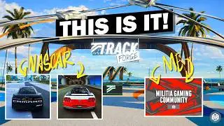 INSANE NEW TRACK FORGE INFO! + New Nascar Gameplay and My Comments!