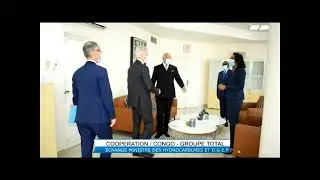 Audience du ministre des hydrocarbures avec le directeur général Exploration et Production de Total.