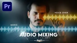 4 Tips for EASY Audio Mixing (or) Audio Ducking 😉 in Premiere Pro | Telugu Tutorial