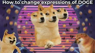 How to change expressions of DOGE (DOGE TUTORIALS) in PIC'S ARY #cringedogearmy #cringedoge