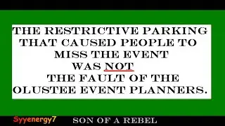 Olustee Battle 2020, Parking Problems