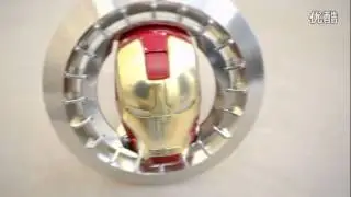 Iron Man wireless mouse unboxing