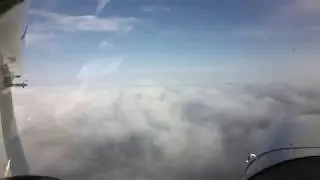 C172 Cloudy Descent
