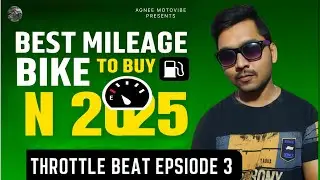 Top 10 Best Mileage Bikes in India 2025 | Real-World Tested | Throttle Beat Ep 3 | AMV