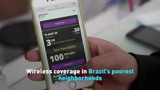 Brazilian company launches wireless coverage for poorer neighborhoods