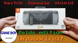 Nintendo Switch Console shield Zelda edition Unboxing