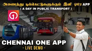 Chennai One App - Live Demo | Ticket Booking for MTC Bus, Metro & Local Train | Halo Bee Tamil