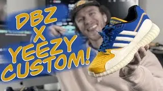 A WILD Adidas sole swap sneaker custom!