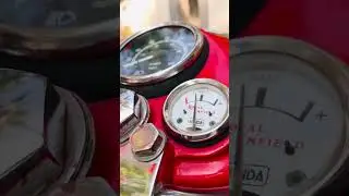 Royal Enfield Old Point Bullet Starting Method | Cast Iron Engine | 350cc old school Vintage Machine