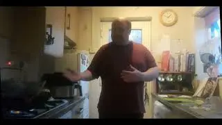 cooking video, cauli risotto with halloumi and spinach