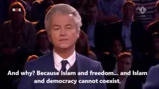 Dutch Freedom Party Geert Wilders Final Debate ENGLISH SUBTITLES