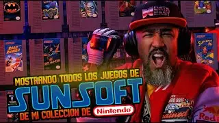 ¡Mi Colección COMPLETA de Juegos Sunsoft para Nintendo NES! Joyas del Retro