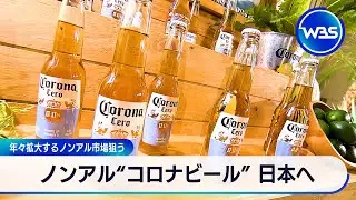 ノンアル&ldquo;コロナビール&rdquo; 日本へ　年々拡大するノンアル市場狙う【WBS】