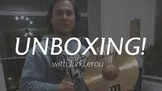 Tonum Vintage Cymbals Unboxing with Jun Lerou