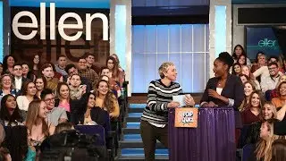 Ellen Asks the Audience Questions About Her Talk Show