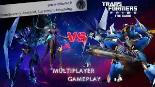 Soundwave Vs Airachnid, Starscream, Dreadwing | Transformers Prime The Game(Brawl Tournament Pt.412)