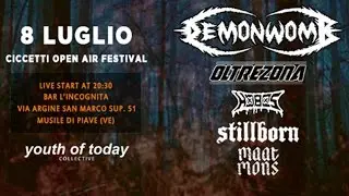 Demonwomb@Y.O.T.Collective#9/CiccettiOpenAirFestival