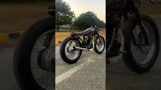 Honda cg125 pakistan #caferacer #honda125 #honda125 #modified #modifiedcars #bike #hondalove