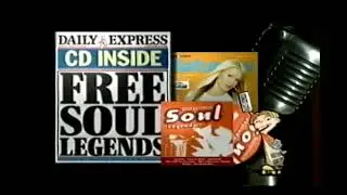 Daily Express Soul Legends CD UK 2005 Advert