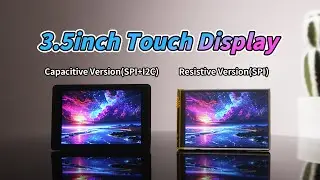 Raspberry pi 3.5inch display， different connection methods，320&times;480 resolution, 262K RGB colors