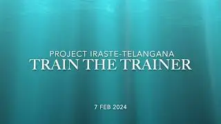 Train The Trainer | Project iRASTE | TSRTC