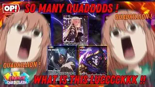 2 QUADRILLION PULLS! THIS LUCK WAS INSANE!! OPENING MILLIONS of Packs In Anime Card Clash (Roblox)