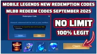 LEGIT! MOBILE LEGENDS NEW REDEMPTION CODES - MLBB REDEEM CODES SEPTEMBER 6, 2025 NO LIMIT AND NO VPN