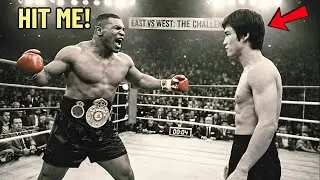 Mike Tyson Said 'Hit Me' to Bruce Lee in Vegas — What Happened in 4 Seconds Shocked 500 Witnesses