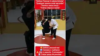T&eacute;cnicas de escape usando Chin Na e arremesso  #cikobam#kungfu#kravmaga #muaythai#sanda#martialarts