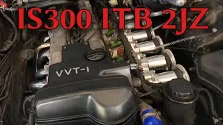 IS300 2JZGE ITB FALL DRIVE ASMR - 5 Speed Manual Swap & Independent Throttle Bodies