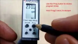 Sangamo DIN 20722 - Review program times