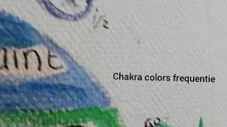 Frequency vibrations colors chakra's