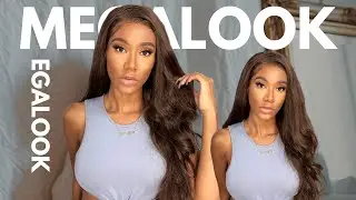 MEGALOOK CHOCOLATE BROWN WIG INSTALLATION